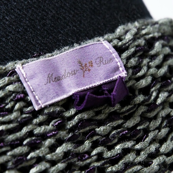 Anthropologie V-Neck Buttoned Sweater Peplum - Picture 5 of 5